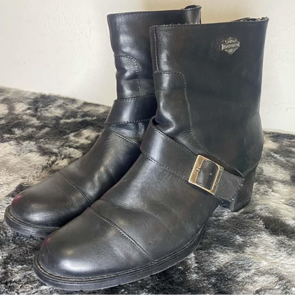 Harley Davidson Heeled Boots